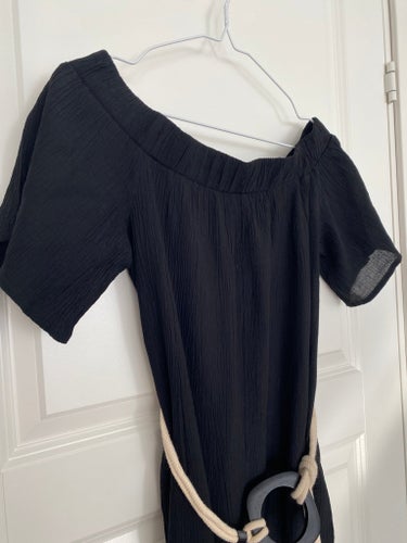 Zara svart jumpsuit, storlek M-L