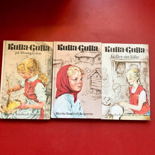 12 KULLA-GULLA Hela serien Martha Sandwall-Bergström 1979-1986
