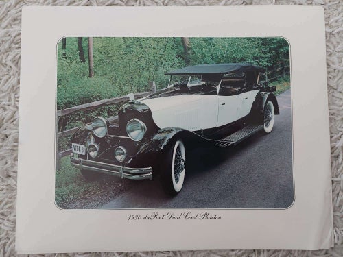 du Pont Dual Cowl Phaeton 1930