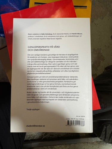 Genusperspektiv på vård och omvårdnad, Helén Strömberg, Henrik Eriksson