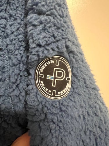 Pelle P blå fleece, storlek L