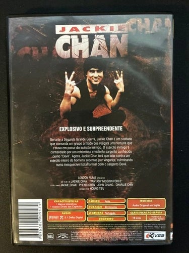 Jackie Chan - Draga Invencivel A Batalha Final (DVD)