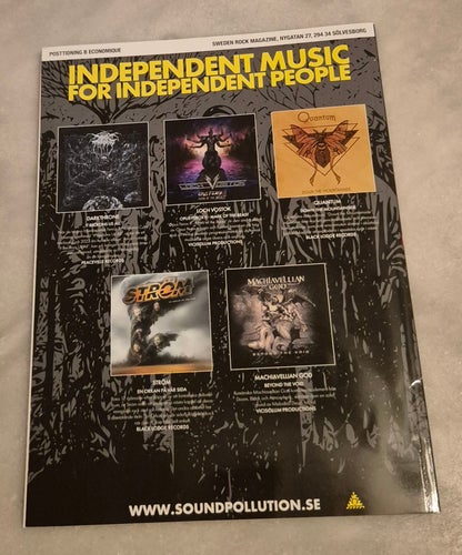 Sweden Rock Magazine - Black Sabbath