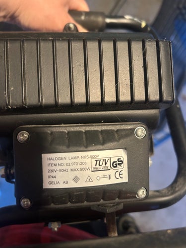 Halogenstrålkastare NXS-500P
