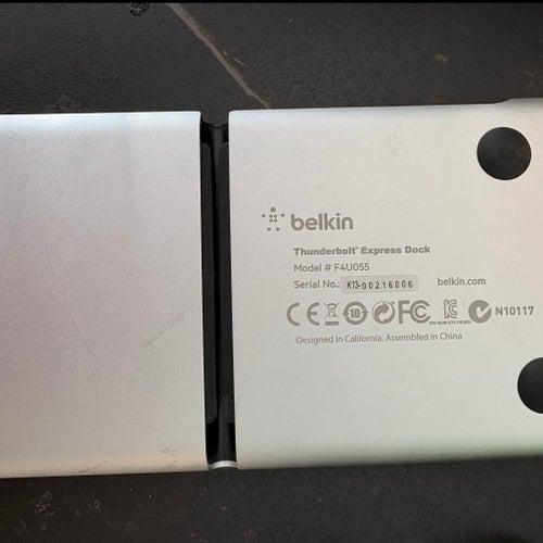 Belkin Thunderbolt Express Dock till äldre Mac-datorer