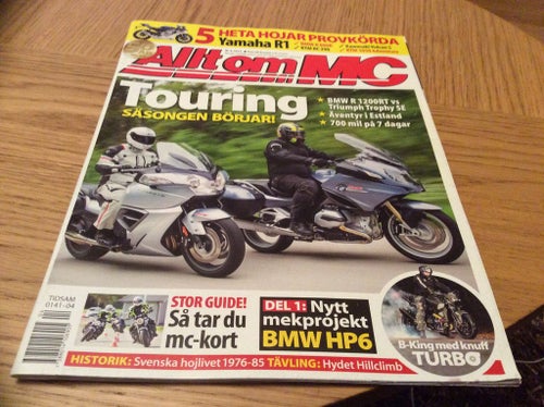 Allt om Mc nr 4 2015 BMW HP6,KTM rc,Triumph Street,B King turbo,