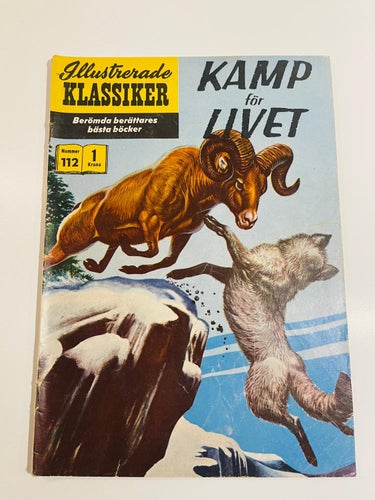 Illustrerade Klassiker Nr 112  - Första upplaga !