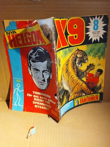 X9 1970 nr 8, Very Good plus