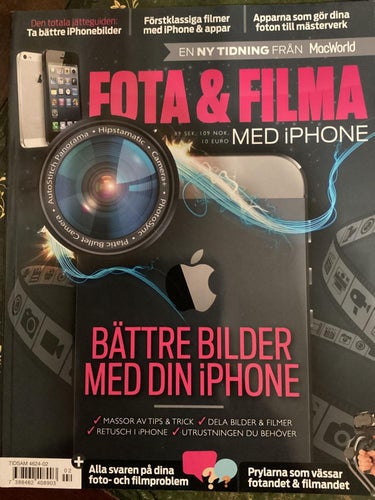 Fota och Filma med Iphone - December 2012 , (Mac World)