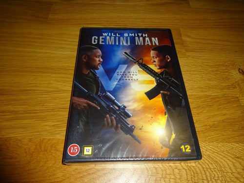 DVD-film: Gemini man (Will Smith, Clive Owen) (NY, INPLASTAD)