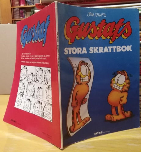 Gustafs stora skrattbok 1993. Very Fine plus