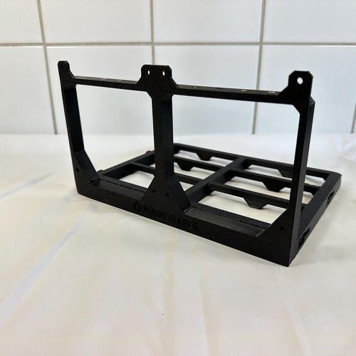 Triple GPU Open Air Test Bench Multi Card AI Workstation Frame