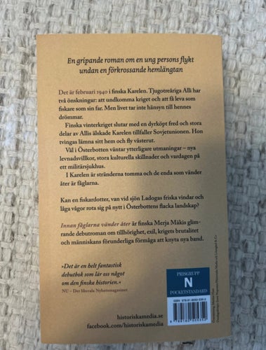 Innan fåglarna vänder åter