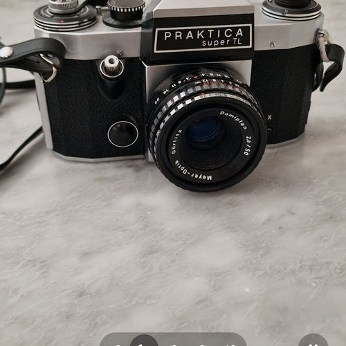 Praktica Super TL + Meyer-Optik Domiplan 50mm f/2.8 – Otestad – Vintage SLR