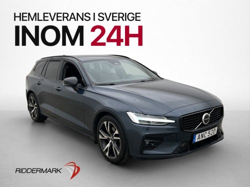 Volvo V60 B4 197hk Plus Dark Skinn D-Värmare Nav Kamera Drag