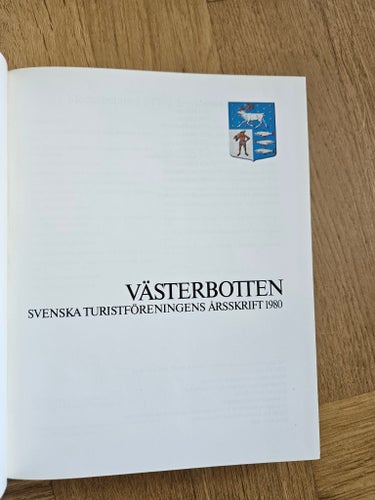Västerbotten av Svenska Turistföreningen Årsskrift 1980