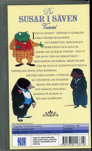 VHS: Det Susar i Säven - Vintertid (Barnfilm)
