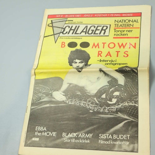 Schlager - Den svenska rocktidningen 1980-1981