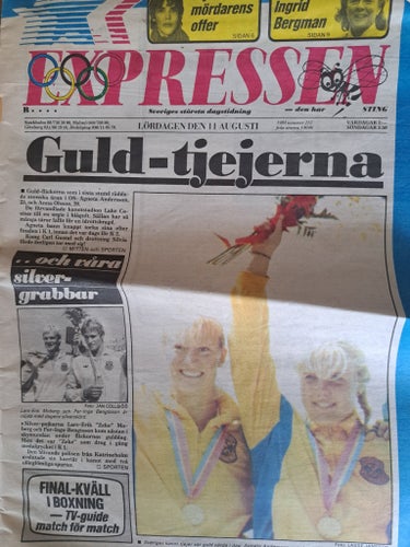 Expressen Lördagen den 11 Augusti 1984