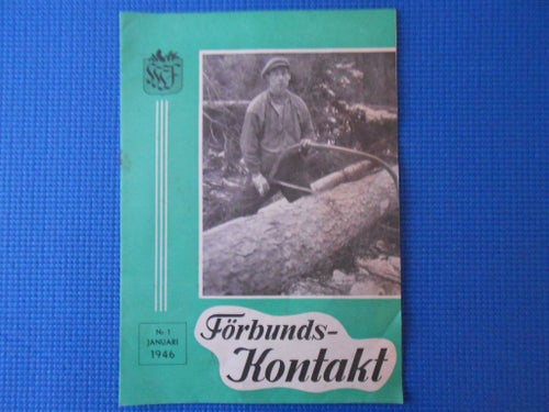 Förbundskontakt nr 1 1946 Standardhus Hultsfred