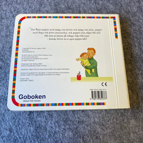 Skägg och mustascher - En bilderbok