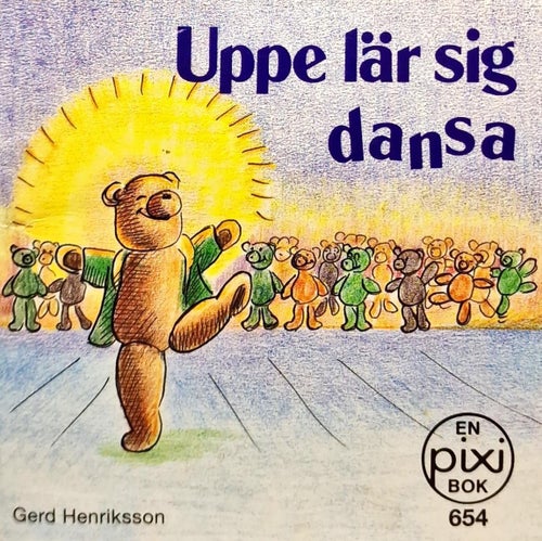 Uppe lär sig dansa nr 654 pixi - Fri Frakt