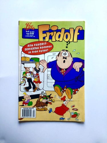 Lilla Fridolf Serietidning Nr 4 1985 Klassisk Tecknade serier Nostalgi