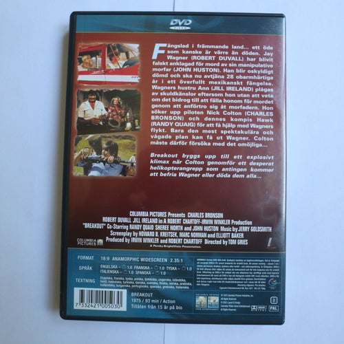 BREAKOUT - CHARLES BRONSON - DUVALL - EGMONT (27741)