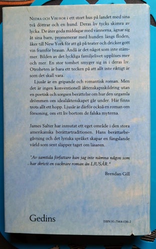 Ljusår av James Salter Inbunden 287 sidor