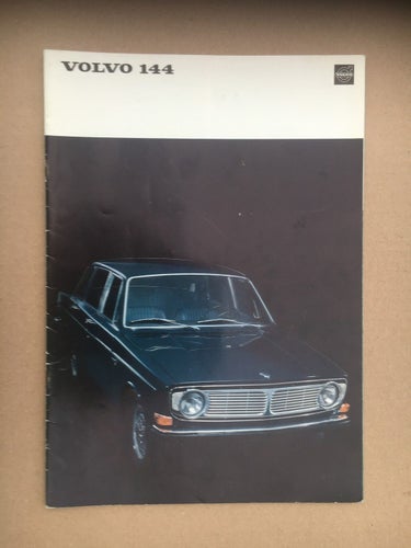 VOLVO Försäljningsbroschyr 144 1967
