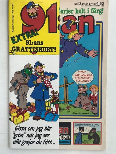 91:an - 1980: 13 FN med omslagsflik