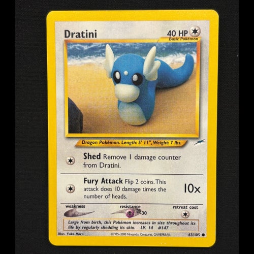 Dratini 63/105 Neo Destiny Pokemonkort