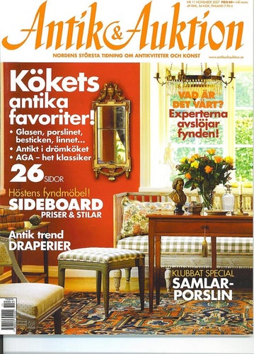 Antik & Auktion 11/2007 - Sideboards, AGA-spisen m m