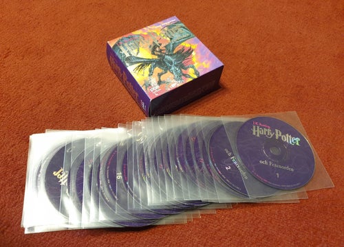 Harry Potter och Fenixorden av J.K. Rowling, 2004, Komplett Ljudbok - 29 skivor!