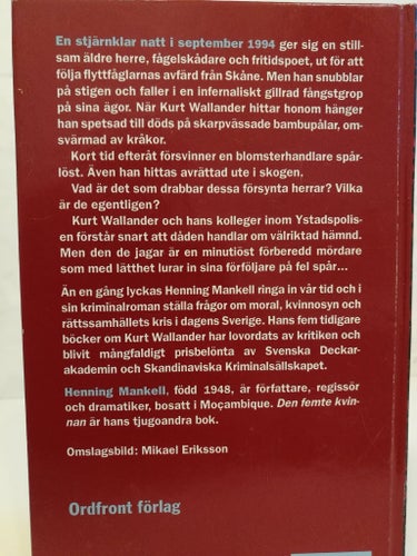 Den femte kvinnan - Henning Mankell