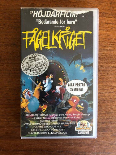 Fågelkriget VHS kult