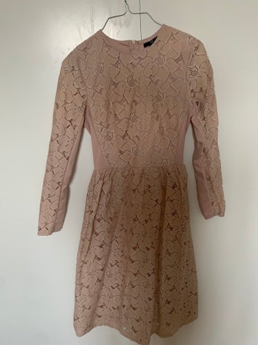 H&M rosa klänning, storlek 34