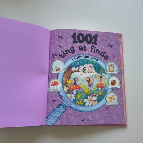 1001 saker att hitta i älvornas land – leta och finn – Bollen