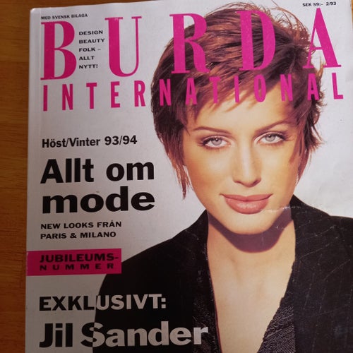 Speciel Burda International Höst/Vinter 93/94