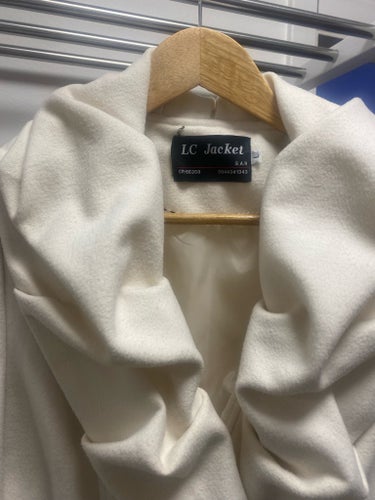 LC Jacket vit kappa, storlek S