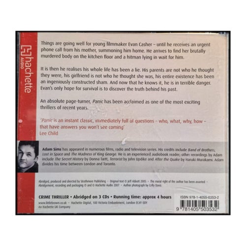 Jeff Abbott: Panic