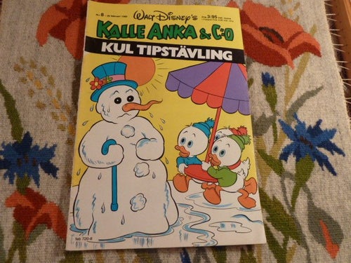 KALLE ANKA & C:O NR08, 1980,
