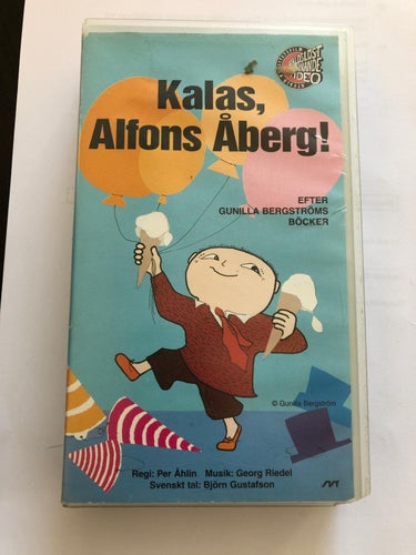 VHS: Kalas, Alfons Åberg