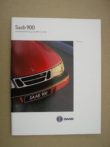 Försäljningsbroschyr SAAB 900 900 CoupeÂ´ 900 Cabriolet 1996