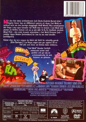 Cool World (1992) Ralph Bakshi med Brad Pitt och Kim Basinger.