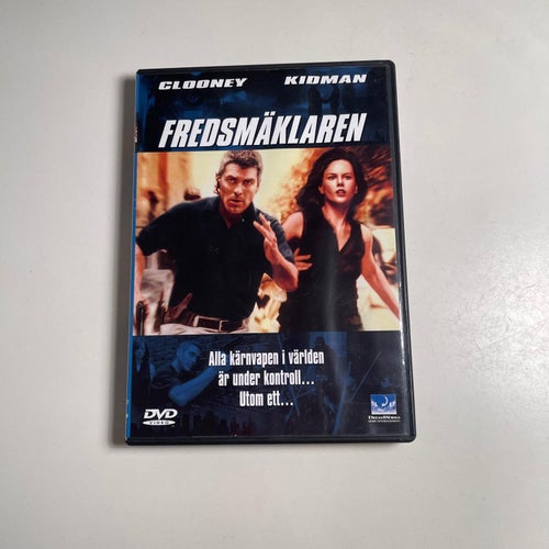 DVD - Fredsmäklaren. George Clooney Nicole Kidman