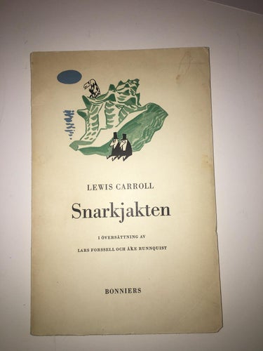 Snarkjakten1959  Hunting of the snark Carroll Tove Jansson gott skick