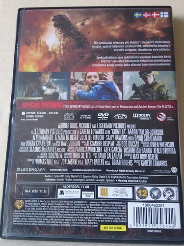 Godzilla, dvd