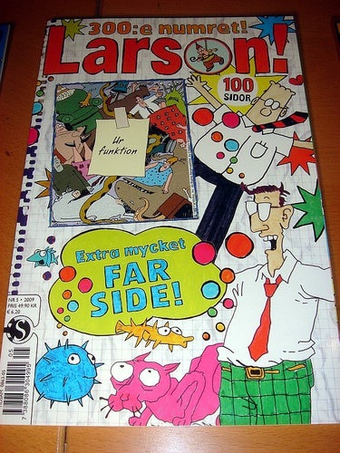 LARSON (svensk) NY OLÄST Nr 5 2009 100 SIDOR ( nr 300 )