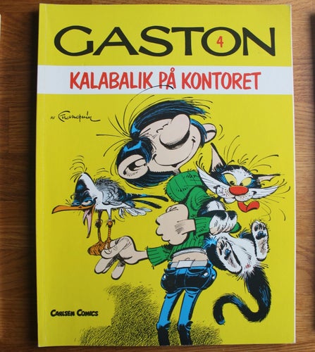 Gaston Kalabalik på kontoret 1990 nr 4 4:e uppl